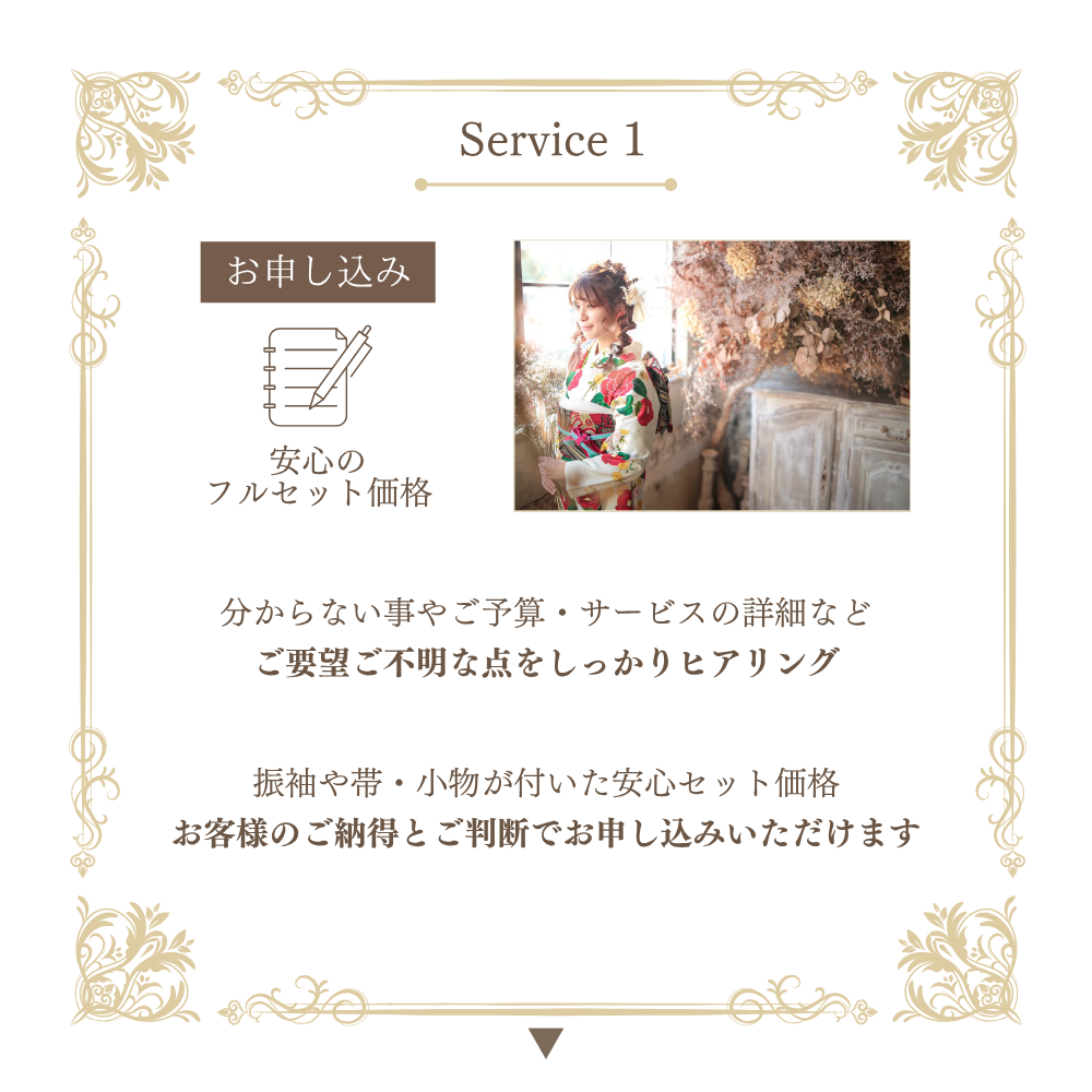 サービスの流れ1